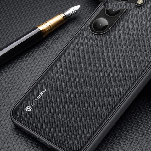 Dux Ducis Fino etui Samsung Galaxy S23+ pokrowiec z silikonową ramką czarne Dux Ducis Fino etui Samsung Galaxy S23+ pokrowiec z silikonową ramką czarne