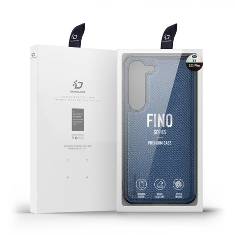 Dux Ducis Fino etui Samsung Galaxy S23+ pokrowiec z silikonową ramką niebieskie Dux Ducis Fino etui Samsung Galaxy S23+ pokrowiec z silikonową ramką niebieskie