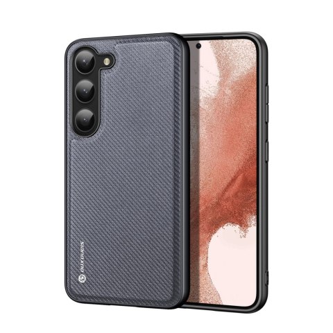 Dux Ducis Fino etui Samsung Galaxy S23+ pokrowiec z silikonową ramką szare Dux Ducis Fino etui Samsung Galaxy S23+ pokrowiec z silikonową ramką szare