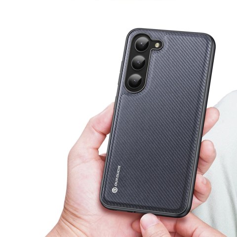 Dux Ducis Fino etui Samsung Galaxy S23+ pokrowiec z silikonową ramką szare Dux Ducis Fino etui Samsung Galaxy S23+ pokrowiec z silikonową ramką szare