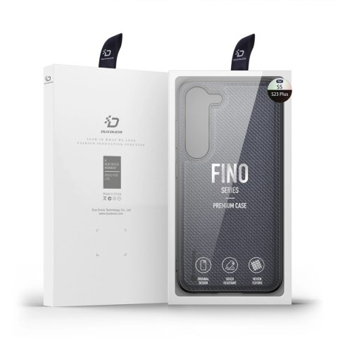 Dux Ducis Fino etui Samsung Galaxy S23+ pokrowiec z silikonową ramką szare Dux Ducis Fino etui Samsung Galaxy S23+ pokrowiec z silikonową ramką szare