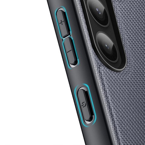 Dux Ducis Fino etui Samsung Galaxy S23+ pokrowiec z silikonową ramką szare Dux Ducis Fino etui Samsung Galaxy S23+ pokrowiec z silikonową ramką szare