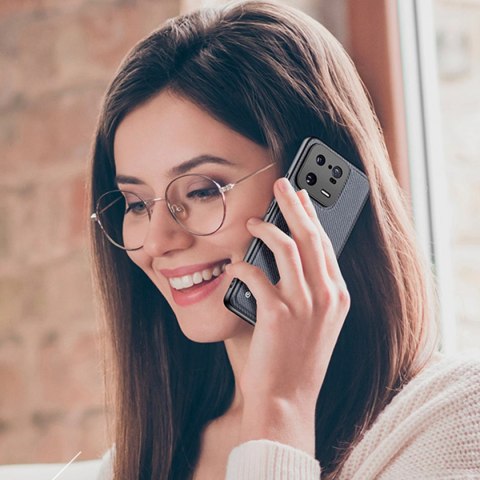 Dux Ducis Fino etui do Xiaomi 13 Pro pokrowiec z silikonową ramką szare Dux Ducis Fino etui do Xiaomi 13 Pro pokrowiec z silikonową ramką szare