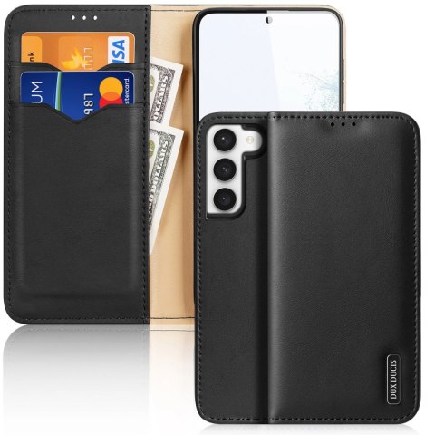 Dux Ducis Hivo etui Samsung Galaxy S23+ pokrowiec z klapką portfel podstawka blokada RFID czarne Dux Ducis Hivo etui Samsung Galaxy S23+ pokrowiec z klapką portfel podstawka blokada RFID czarne