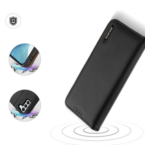Dux Ducis Hivo etui Samsung Galaxy S23+ pokrowiec z klapką portfel podstawka blokada RFID czarne Dux Ducis Hivo etui Samsung Galaxy S23+ pokrowiec z klapką portfel podstawka blokada RFID czarne