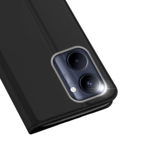 Dux Ducis Skin Pro etui Realme C33 pokrowiec z klapką portfel na kartę podstawka czarne Dux Ducis Skin Pro etui Realme C33 pokrowiec z klapką portfel na kartę podstawka czarne