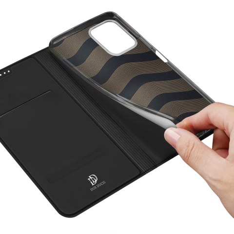 Dux Ducis Skin Pro etui Realme C33 pokrowiec z klapką portfel na kartę podstawka czarne Dux Ducis Skin Pro etui Realme C33 pokrowiec z klapką portfel na kartę podstawka czarne