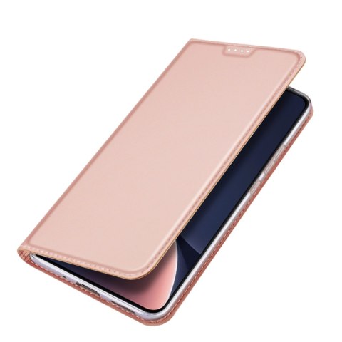 Dux Ducis Skin Pro etui Xiaomi 13 pokrowiec z klapką portfel na kartę podstawka różowe Dux Ducis Skin Pro etui Xiaomi 13 pokrowiec z klapką portfel na kartę podstawka różowe