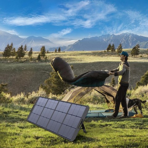 Ładowarka Choetech SC011 solarna 200W przenośny panel słoneczny - czarna Ładowarka Choetech SC011 solarna 200W przenośny panel słoneczny - czarna
