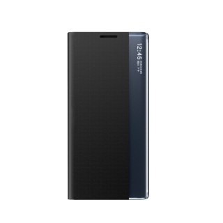 New Sleep Case etui do Samsung Galaxy S23 Ultra pokrowiec z klapką podstawka czarne