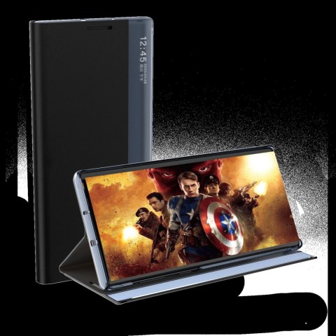 New Sleep Case etui do Samsung Galaxy S23 pokrowiec z klapką podstawka różowe
