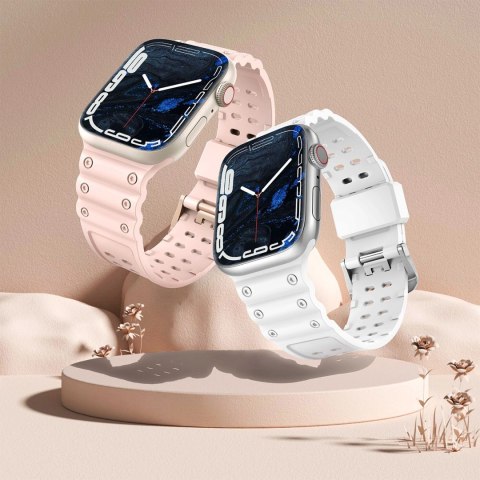 Strap Triple Protection pasek Apple Watch Ultra, SE, 9 ,8, 7, 6, 5, 4, 3, 2, 1 (49, 45, 44, 42 mm) opaska bransoleta czarny Strap Triple Protection pasek Apple Watch Ultra, SE, 9 ,8, 7, 6, 5, 4, 3, 2, 1 (49, 45, 44, 42 mm) opaska bransoleta czarny