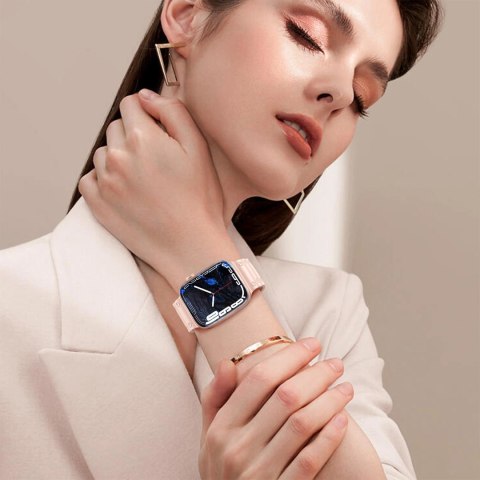 Strap Triple Protection pasek Apple Watch Ultra, SE, 9 ,8, 7, 6, 5, 4, 3, 2, 1 (49, 45, 44, 42 mm) opaska bransoleta czarny Strap Triple Protection pasek Apple Watch Ultra, SE, 9 ,8, 7, 6, 5, 4, 3, 2, 1 (49, 45, 44, 42 mm) opaska bransoleta czarny