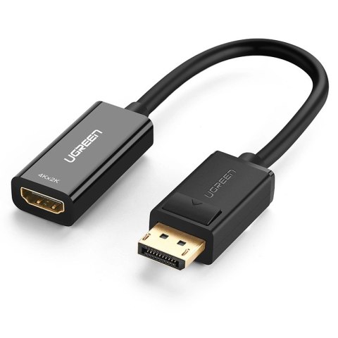 Adapter Ugreen MM137 40363 DisplayPort (męski) do HDMI (żeński) 4K / 1080p - czarny Adapter Ugreen MM137 40363 DisplayPort (męski) do HDMI (żeński) 4K / 1080p - czarny