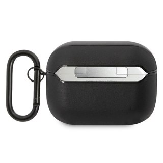 Etui AMG Leather Big Logo na AirPods Pro - czarne