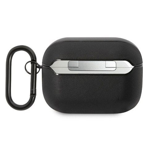 Etui AMG Leather Big Logo na AirPods Pro - czarne Etui AMG Leather Big Logo na AirPods Pro - czarne