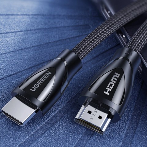 Kabel Ugreen HD140 80402 HDMI 2.1 / HDMI 2.1 1.5m - czarny Kabel Ugreen HD140 80402 HDMI 2.1 / HDMI 2.1 1.5m - czarny