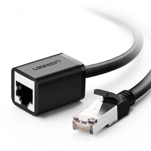 Kabel Ugreen NW112 11278 sieciowy Ethernet RJ45 (żeński) - RJ45 (męski) F/UTP Cat. 6 1 Gbps 0.5m - czarny Kabel Ugreen NW112 11278 sieciowy Ethernet RJ45 (żeński) - RJ45 (męski) F/UTP Cat. 6 1 Gbps 0.5m - czarny