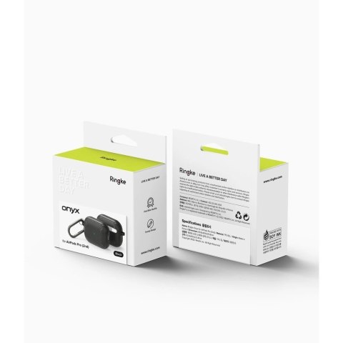 Ringke Onyx etui AirPods Pro 2 pancerny pokrowiec na słuchawki czarne Ringke Onyx etui AirPods Pro 2 pancerny pokrowiec na słuchawki czarne
