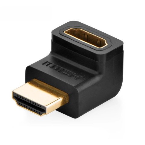 Ugreen adapter przejściówka HDMI (męski) - HDMI (żeński) czarny (HD112) Ugreen adapter przejściówka HDMI (męski) - HDMI (żeński) czarny (HD112)