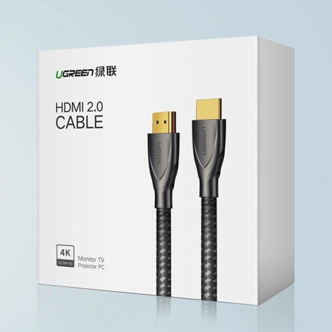 Ugreen kabel HDMI 2.0 4K UHD 2m czarny (HD131) Ugreen kabel HDMI 2.0 4K UHD 2m czarny (HD131)