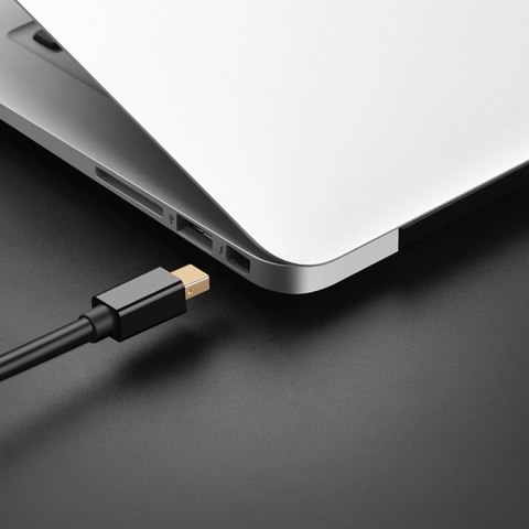 Ugreen kabel Mini DisplayPort - DisplayPort 1.5m czarny (MD105) Ugreen kabel Mini DisplayPort - DisplayPort 1.5m czarny (MD105)