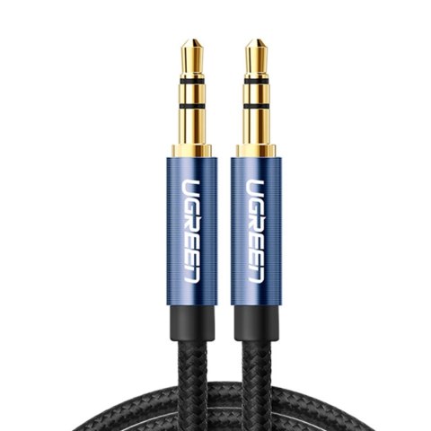 Ugreen kabel audio AUX wtyczka prosta minijack 3,5 mm 1,5 m niebieski (AV112) Ugreen kabel audio AUX wtyczka prosta minijack 3,5 mm 1,5 m niebieski (AV112)