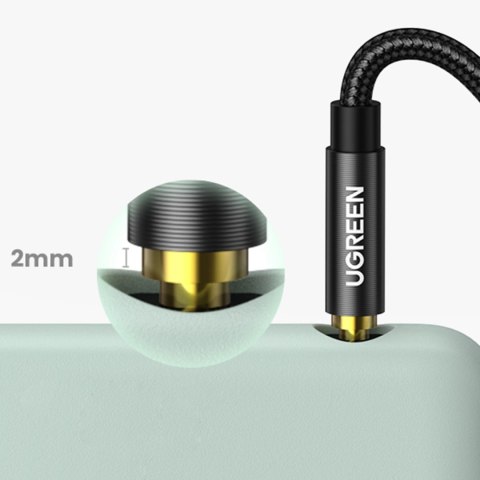 Ugreen kabel audio AUX wtyczka prosta minijack 3,5 mm 1,5 m niebieski (AV112) Ugreen kabel audio AUX wtyczka prosta minijack 3,5 mm 1,5 m niebieski (AV112)