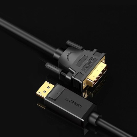 Ugreen kabel przewód DisplayPort - DVI 2m czarny (DP103) Ugreen kabel przewód DisplayPort - DVI 2m czarny (DP103)