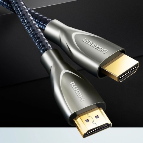 Ugreen kabel przewód HDMI 2.0 4K 60Hz 1m szary (HD131) Ugreen kabel przewód HDMI 2.0 4K 60Hz 1m szary (HD131)
