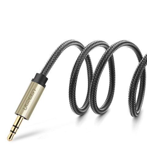 Ugreen kabel przewód audio mini jack 3,5 mm - 2 x jack 6,35mm 1m szary (AV126) Ugreen kabel przewód audio mini jack 3,5 mm - 2 x jack 6,35mm 1m szary (AV126)
