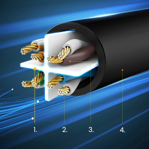 Ugreen kabel sieciowy internetowy LAN Ethernet U/UTP Cat. 6 1000Mb/s 15m czarny (NW102) Ugreen kabel sieciowy internetowy LAN Ethernet U/UTP Cat. 6 1000Mb/s 15m czarny (NW102)