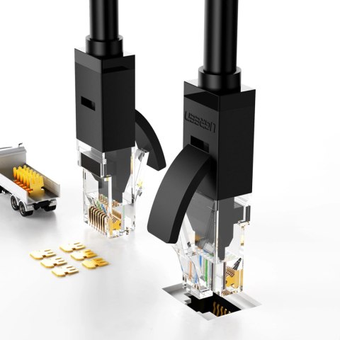 Ugreen kabel sieciowy internetowy LAN Ethernet U/UTP Cat. 6 1000Mb/s 8m czarny (NW102) Ugreen kabel sieciowy internetowy LAN Ethernet U/UTP Cat. 6 1000Mb/s 8m czarny (NW102)