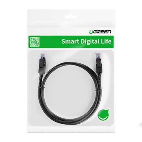 Ugreen kabel sieciowy internetowy LAN Ethernet U/UTP Cat. 6 1000Mb/s 8m czarny (NW102) Ugreen kabel sieciowy internetowy LAN Ethernet U/UTP Cat. 6 1000Mb/s 8m czarny (NW102)