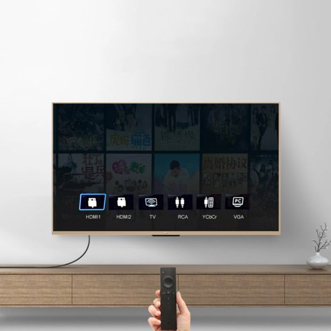 Ugreen kątowy kabel HDMI (90°) 4K 1m czarny (HD103) Ugreen kątowy kabel HDMI (90°) 4K 1m czarny (HD103)