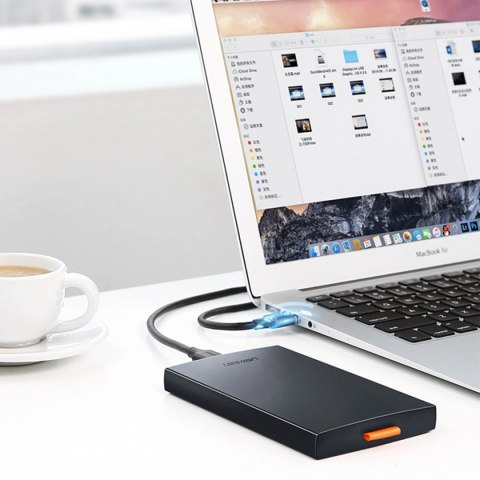 Ugreen kieszeń obudowa dysku SSD / HDD 2.5'' USB 3.0 SATA czarna (CM237) Ugreen kieszeń obudowa dysku SSD / HDD 2.5'' USB 3.0 SATA czarna (CM237)