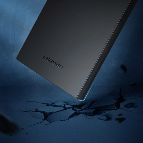 Ugreen kieszeń obudowa dysku SSD / HDD 2.5'' USB 3.0 SATA czarna (CM237) Ugreen kieszeń obudowa dysku SSD / HDD 2.5'' USB 3.0 SATA czarna (CM237)