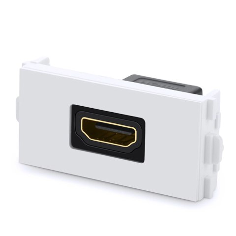 Ugreen panel ze złączem HDMI prosty biały (MM113) Ugreen panel ze złączem HDMI prosty biały (MM113)