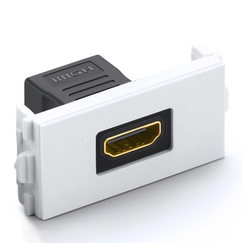 Ugreen panel ze złączem HDMI prosty biały (MM113) Ugreen panel ze złączem HDMI prosty biały (MM113)