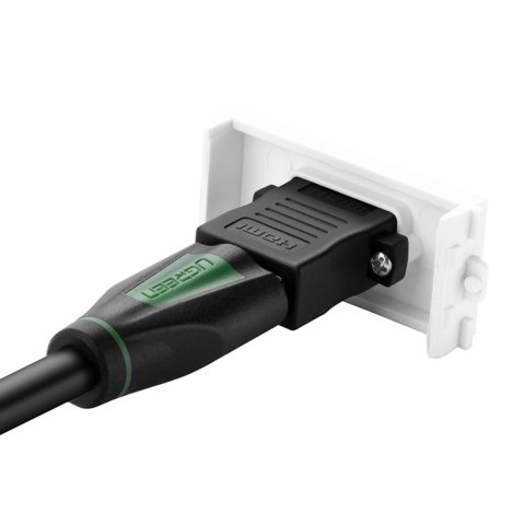 Ugreen panel ze złączem HDMI prosty biały (MM113) Ugreen panel ze złączem HDMI prosty biały (MM113)