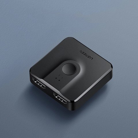 Ugreen switch przełącznik rozdzielacz HDMI - 2x HDMI 4K 60Hz czarny (CM217) Ugreen switch przełącznik rozdzielacz HDMI - 2x HDMI 4K 60Hz czarny (CM217)
