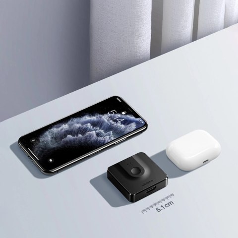Ugreen switch przełącznik rozdzielacz HDMI - 2x HDMI 4K 60Hz czarny (CM217) Ugreen switch przełącznik rozdzielacz HDMI - 2x HDMI 4K 60Hz czarny (CM217)