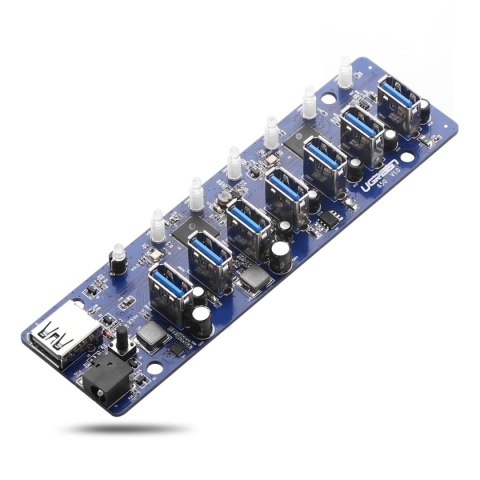 Ugreen wielofunkcyjny HUB 7w1 USB-A - 7xUSB-A 5Gb/s czarny (US219) Ugreen wielofunkcyjny HUB 7w1 USB-A - 7xUSB-A 5Gb/s czarny (US219)