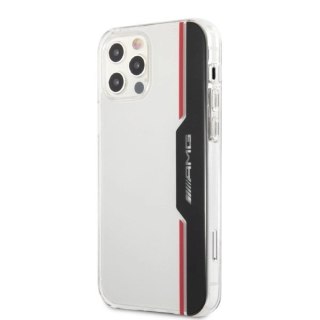 Etui AMG Electroplate Vertical na iPhone 12 / iPhone 12 Pro - przezroczyste