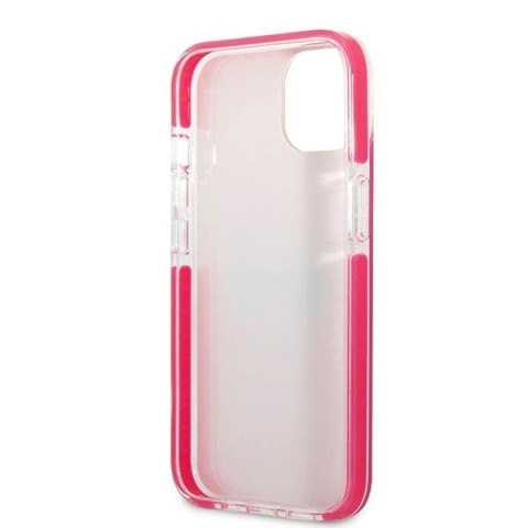 Etui Karl Lagerfeld Choupette Head na iPhone 13 mini - fuksjowy