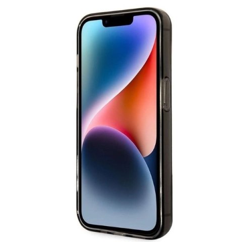 Etui Karl Lagerfeld Ikonik Karl na iPhone 14 Pro - czarne Etui Karl Lagerfeld Ikonik Karl na iPhone 14 Pro - czarne