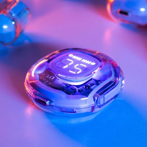 Acefast T8 dokanałowe słuchawki bezprzewodowe TWS Bluetooth - fioletowe Acefast T8 dokanałowe słuchawki bezprzewodowe TWS Bluetooth - fioletowe