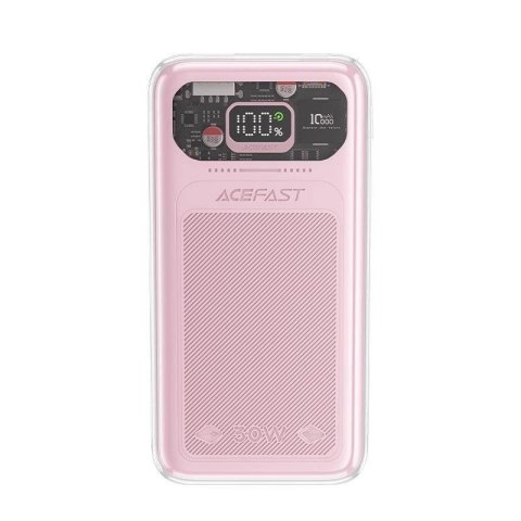 Acefast powerbank 10000mAh Sparkling Series szybkie ładowanie 30W różowy (M1) Acefast powerbank 10000mAh Sparkling Series szybkie ładowanie 30W różowy (M1)