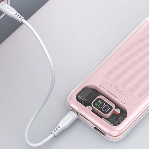 Acefast powerbank 10000mAh Sparkling Series szybkie ładowanie 30W różowy (M1) Acefast powerbank 10000mAh Sparkling Series szybkie ładowanie 30W różowy (M1)