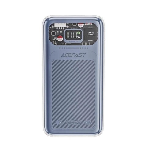 Acefast powerbank 10000mAh Sparkling Series szybkie ładowanie 30W szary (M1) Acefast powerbank 10000mAh Sparkling Series szybkie ładowanie 30W szary (M1)